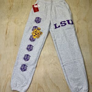 NEW LSU Tigers Travis Scott x Mitchell & Ness Classic Sweatpants SM